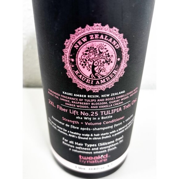*Tweak'd by Nature 2XL Fiber Lift Volumizing Tulipia Conditioner 33.8oz NEW - Picture 2 of 6